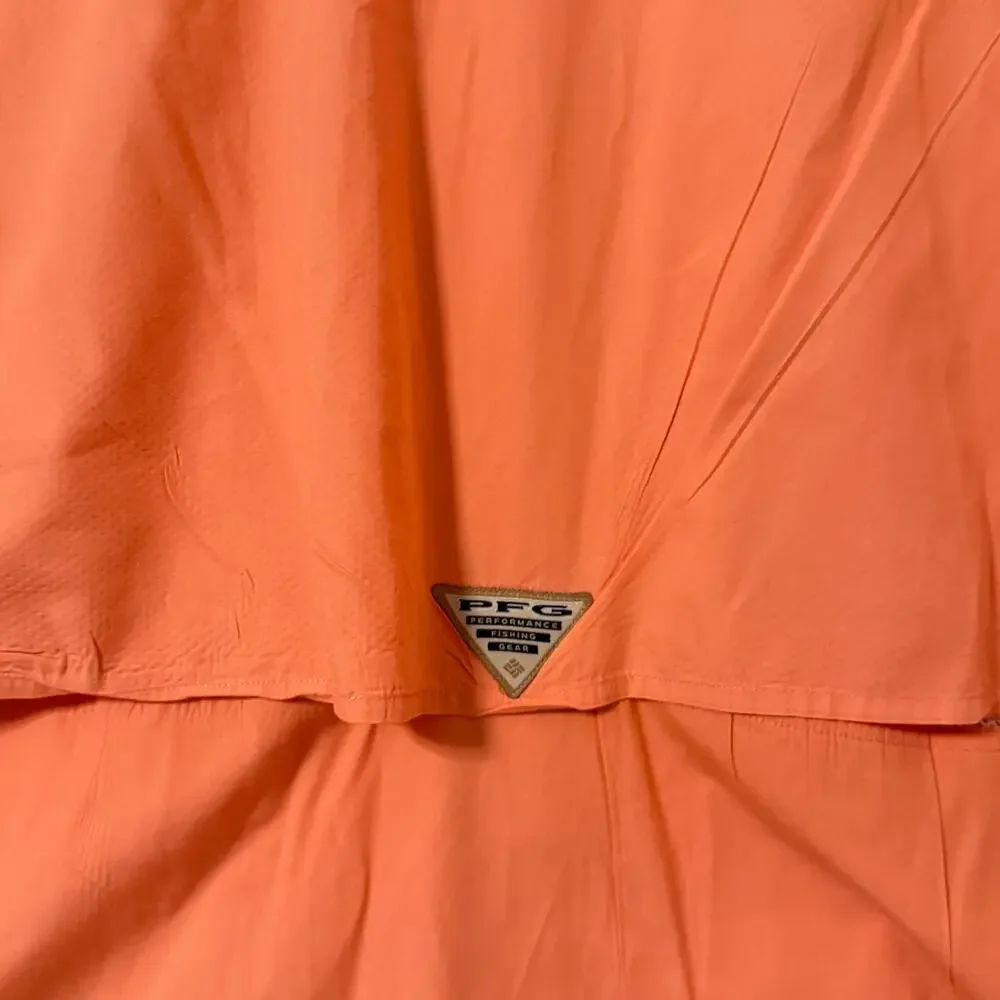 Columbia Sportswear Mens Bonehead‎ Short Sleeve Sz Large Fishing Shirt